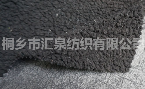 纬编麂皮绒复合毛皮